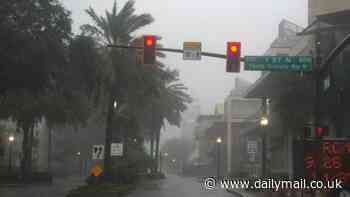 Tampa Electric outage leaves more than two million residents in the dark as Hurricane Milton is seen taking out powerlines