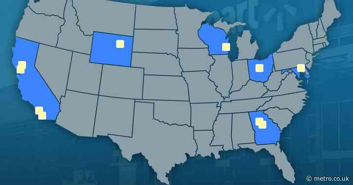 Map shows full list of Walmart stores closed this year