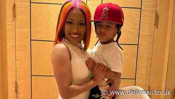 Nicki Minaj shares rare photo with her son Papa Bear, 4, after concert