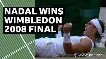 The moment Nadal sealed first Wimbledon title in thriller