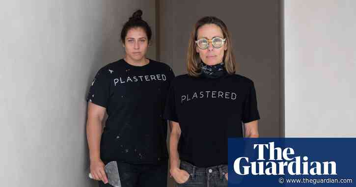 ‘You’re a girl?’ The duo taking on the male-dominated plastering world