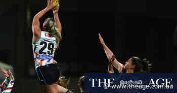 High mark lights up the AFLW as Port edge Collingwood