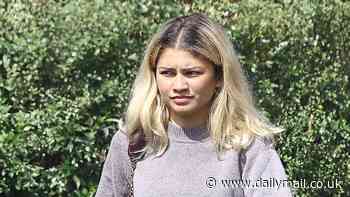 Zendaya shows off her blonde hair in LA after recently admitting she doesn't feel 'cut out' to be a celebrity