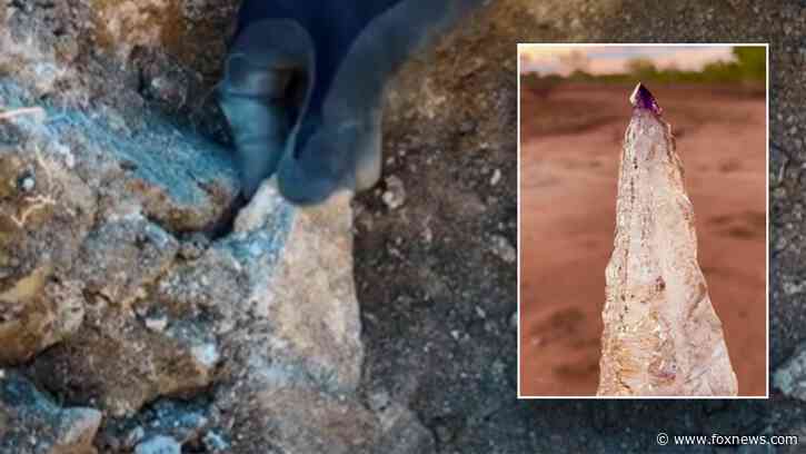 Man stumbles across gem worth thousands hidden in dirt: 'It's like nothing else'