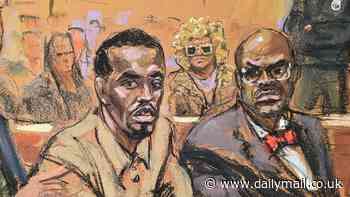 Diddy recap: Rapper seen in prison clothes in new court sketches with his doting mom Janice lurking in the background