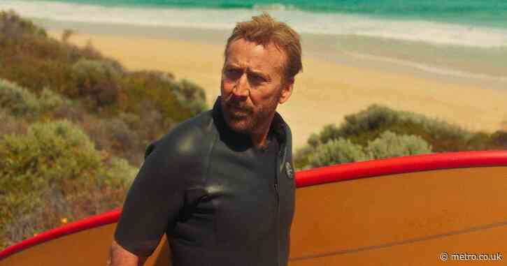 Nicolas Cage’s latest deranged catchphrase from new gangster surfer film