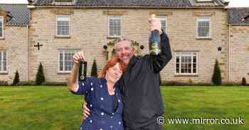 Ecstatic woman wins £2.5m Omaze mansion and £250,000 after 'life of bills worries'