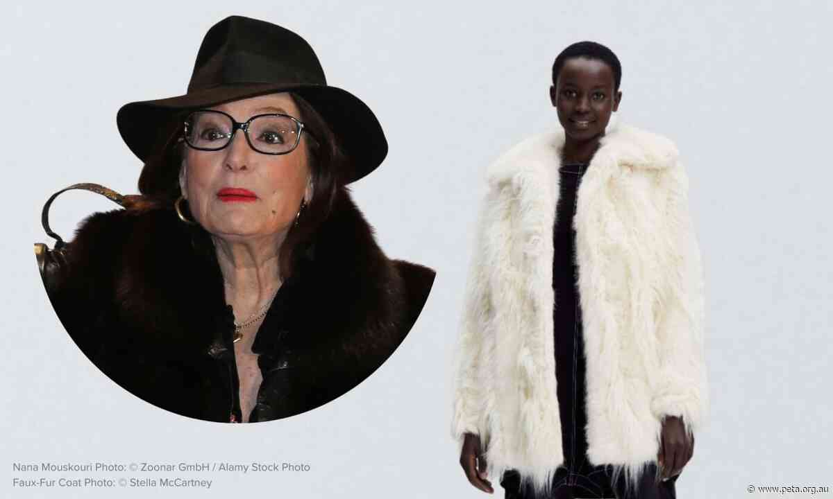 Nana Mouskouri Receives Gift From Stella McCartney and PETA UK