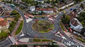 Fury at new city centre roundabout with 36 traffic lights that locals say is causing more jams than it solves