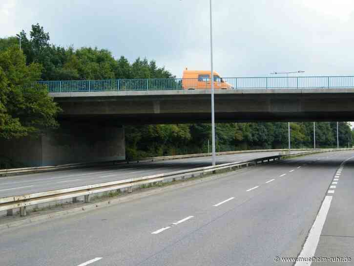 Unterseite der Brücke Bergstraße wird saniert