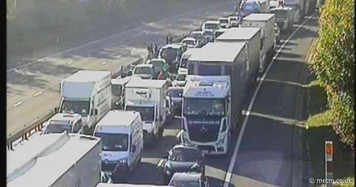 M11 forced to close near Stansted Airport after ‘serious collision’