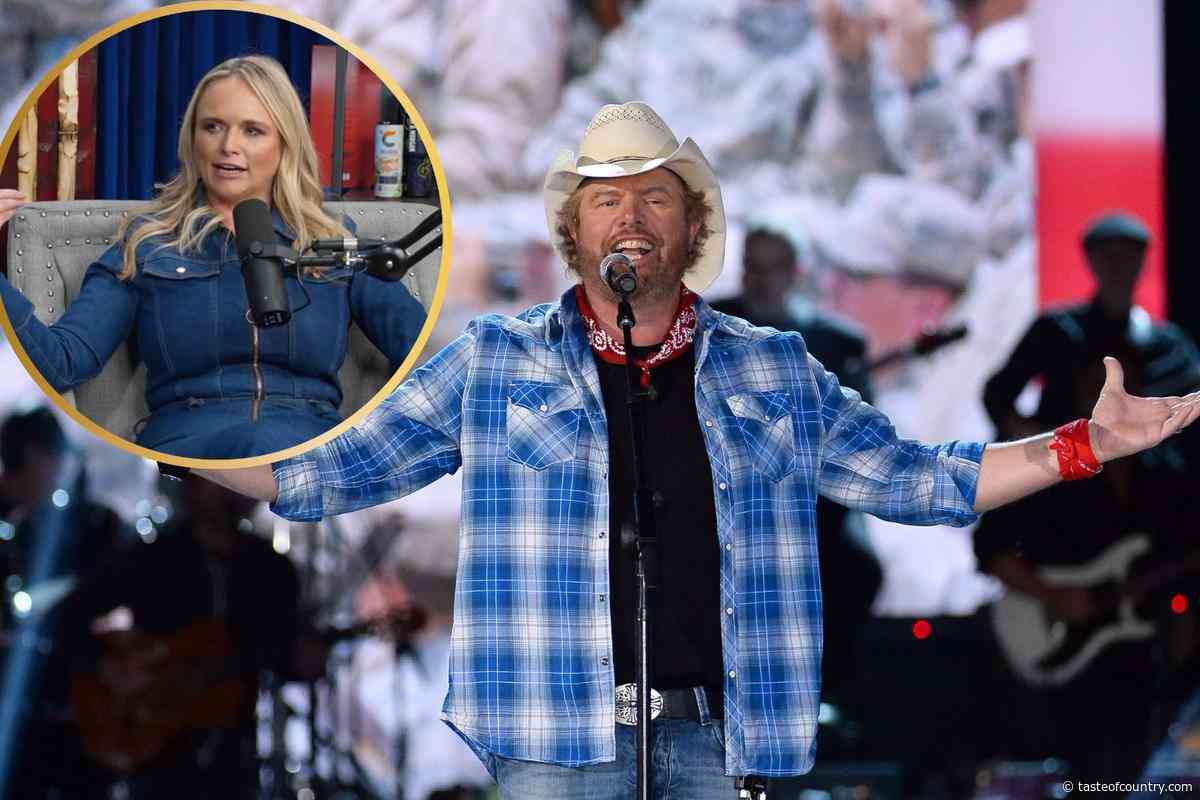 Miranda Lambert Reveals What Toby Keith Was REALLY Like on Tour