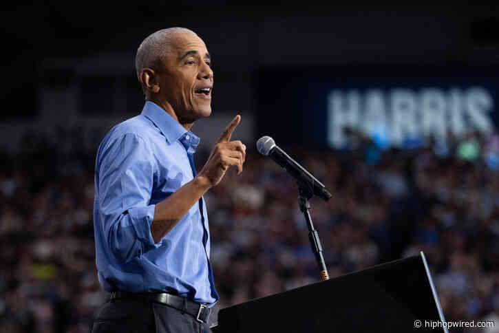 Barack Obama Implores Black Men To Back Kamala Harris