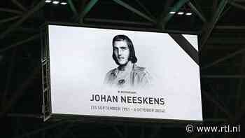 Groot applaus voor overleden Neeskens in Puskas Arena