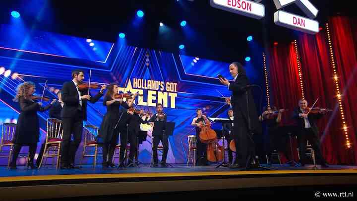 Orthemis Orchestra krijgt Golden Buzzer met komische twist aan klassieke muziek