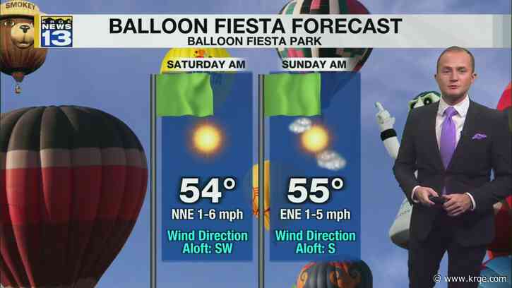 Beautiful weather continues for the last weekend of Balloon Fiesta