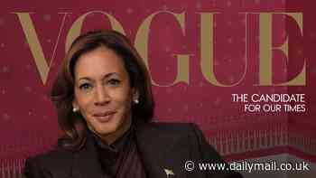 Kamala Harris posed for Vogue cover on anniversary of October 7 massacre