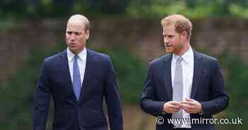 Prince Harry's bombshell sparked amazed response from William at Eugenie's wedding