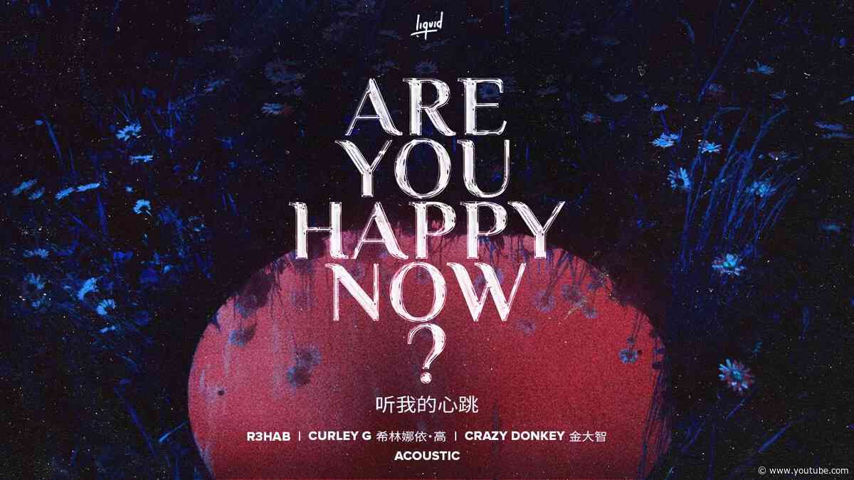 R3HAB, Curley G, Crazy Donkey - Are You Happy Now (Acoustic) (Official Visualizer)