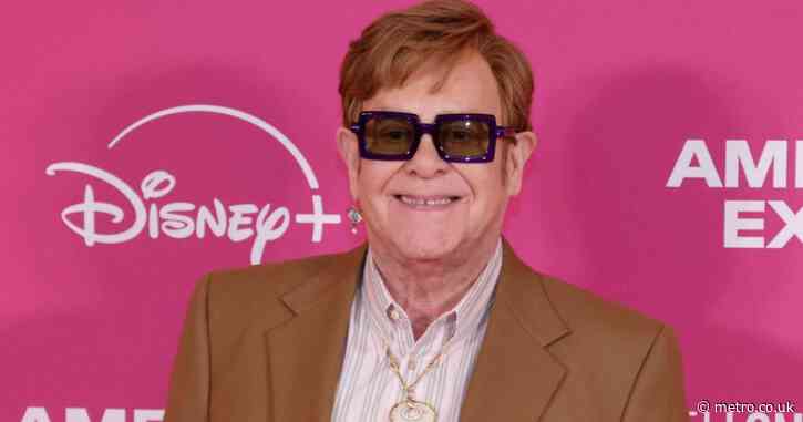 Sir Elton John turned this shocking body part into an accessory