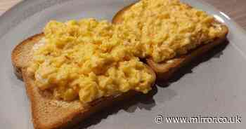 'I add an unusual ingredient to my creamy scrambled eggs and no one will persuade me to make them another way'