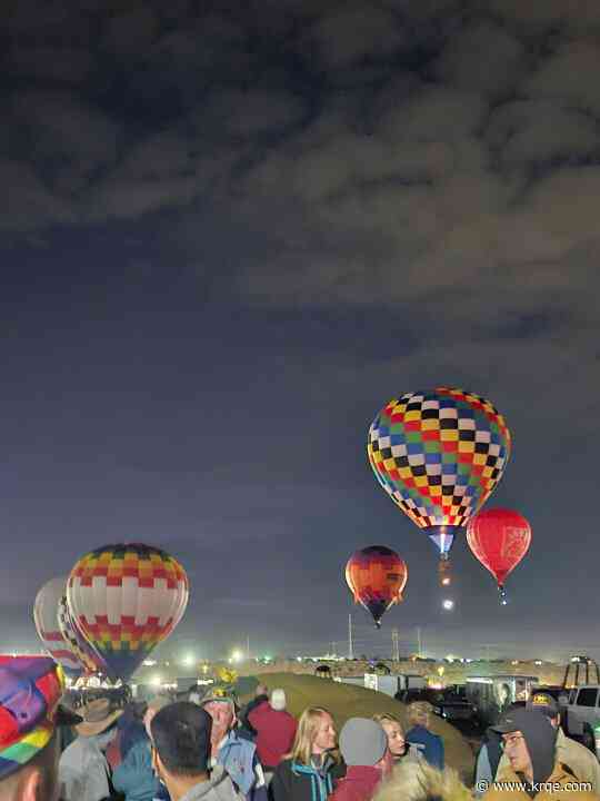 Green Flag is up for Saturday's Mass Ascension at Balloon Fiesta