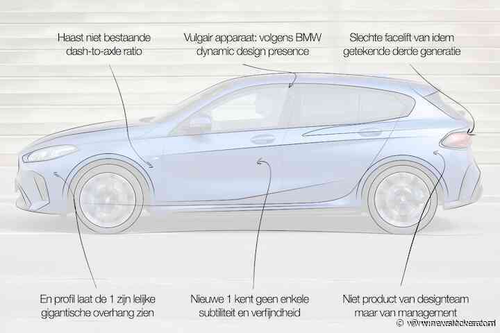 Designreview BMW 1-serie: 'Enorme creatieve crisis bij BMW'