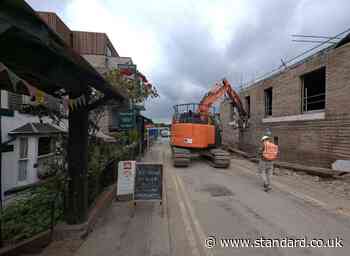 North London pub 'could have to close down' after building works block all its entrances