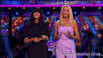 Strictly's Tess Daly looks sensational in a chic pastel co-ord while Claudia Winkleman opts for all black for the fourth live show