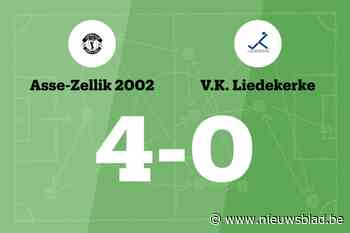 Overduidelijke overwinning voor Asse-Zellik 2002 tegen Liedekerke