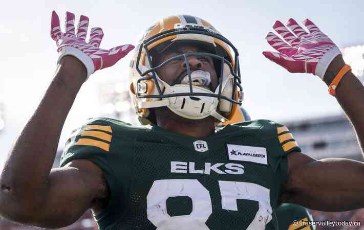 Lewis’ late TD lifts Elks to 23-18 win, season series sweep of Stampeders