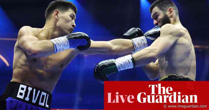 Artur Beterbiev beats Dmitry Bivol to win undisputed light heavyweight championship – as it happened