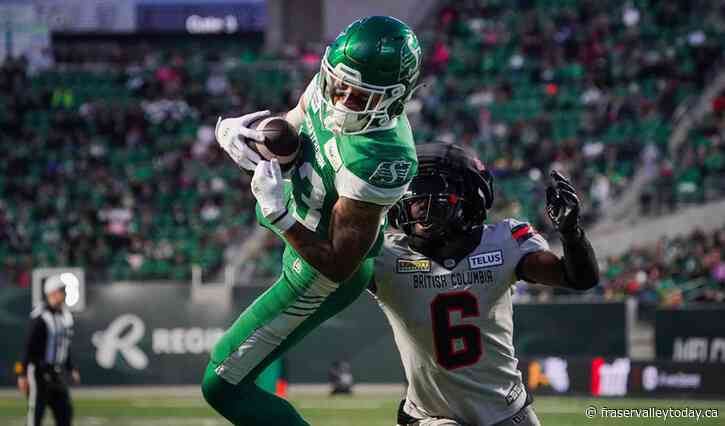 Roughriders whip Lions 39-8, clinch home playoff game