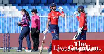 England thrash Scotland by 10 wickets: Women’s T20 World Cup – as it happened