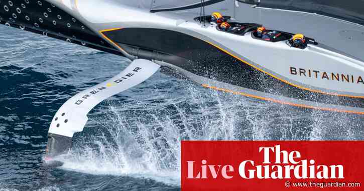 America’s Cup: New Zealand lead 3-0 but race four postponed as Britain avoid crash – as it happened