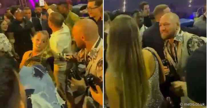 Conor McGregor’s fiancee steps in after he grabs another woman’s hair during afterparty