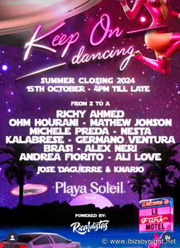 Keep On Dancing presents: summer closing 2024!