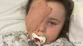 Girl, seven, loses an eye when 'vape battery' explodes