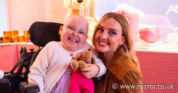 Perrie Edwards surprises 8-year-old Pride of Britain winner in tear-jerking moment