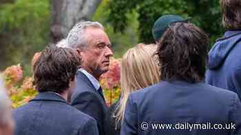 Ethel Kennedy's funeral: RFK Jr is joined by mourning family in Cape Cod to celebrate matriarch's life