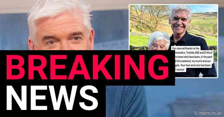 Phillip Schofield announces death of mother Pat after ‘heartbreaking weekend’