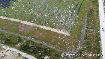 Incredible video shows how Hurricane Milton tornado tore through solar farm and destroyed it