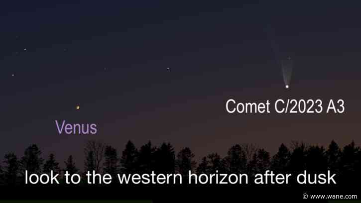 Comet in the sky this week