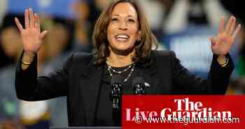 Donald Trump is ‘increasingly unstable and unhinged’, says Kamala Harris – as it happened