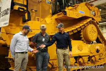 Thiess takes delivery of the 6000th Cat D11 dozer