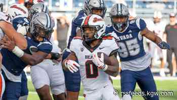 Oregon State comes up short in wild finish, loses to Nevada, 42-37