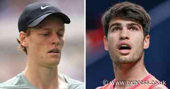 Jannik Sinner narrowly misses out to Nadal and Djokovic as Alcaraz watches on with envy