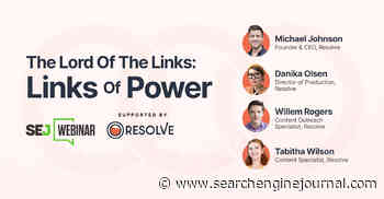 The Lord of The Links: Links of Power [Webinar] via @sejournal, @hethr_campbell