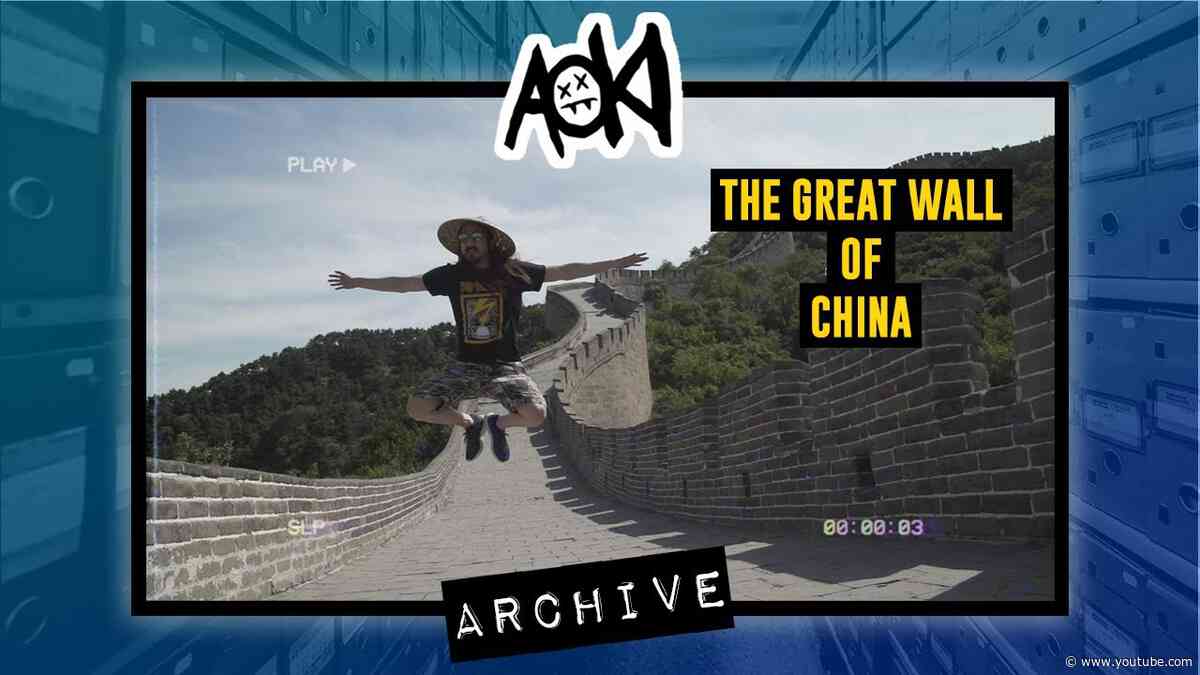 I did an AOKI jump on The Great Wall Of China