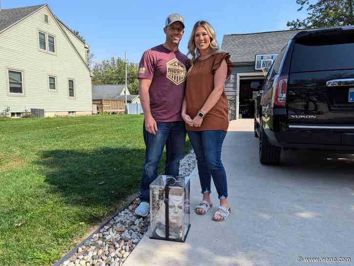 Community welcomes home US Airman behind Michael Myers of Decatur